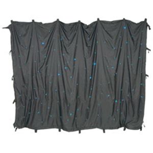 BLUE LED STARCLOTHS FOR HIRE